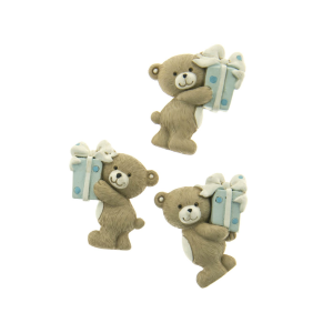 MAGNETE TEDDY AZZURRO/ROSA CON REGALO
