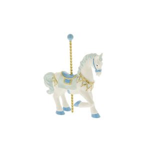 GIOSTRINA CAVALLO AZZURRO/ROSA 