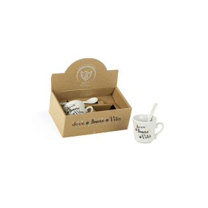 SET TAZZINE CAFFE' CON SCATOLA