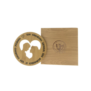 BOMBONIERA SOTTOPENTOLA IN LEGNO 