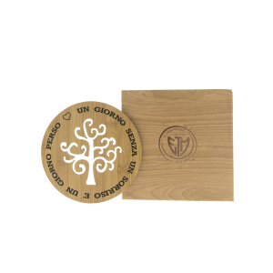 BOMBONIERA SOTTOPENTOLA IN LEGNO 