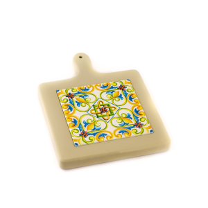 SOTTOPENTOLA MAIOLICA CON MANICO 