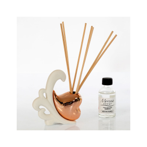 PROFUMATORE CUORE BRONZO 