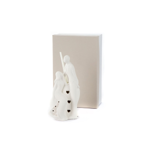 PROFUMATORE COPPIA CON CUORI A LED 