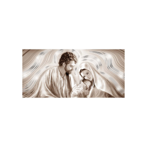 QUADRO NATIVITÀ ARGENTO/ORO