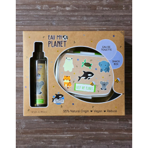 COFANETTO REGALO PORTA PRANZO + BODY SPRAY - EAU MY PLANET