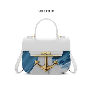 Borsa Bianca Zoe Nautical Chic