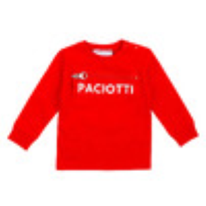 MAGLIA ML PACIOTTI COTONE COLORE ROSSO 9/12 MESI