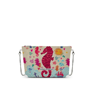 DIVA BAG BIANCA SEAHORSE