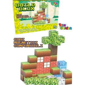 TOYS GARDEN BUILD BLOX CUBI MAGNETICI