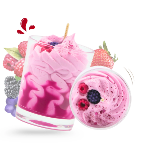 CANDELA MINI FRUTTI ROSSI 