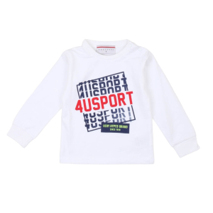 MAGLIA IN COTONE PACIOTTI 12 MESI BIANCA