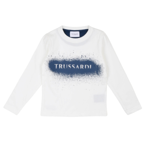 T-SHIRT BIANCA TRUSSARDI 6 E 9 MESI