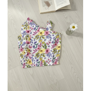 TOP FIORATO BIMBA EMC DA 24 MESI A 8 ANNI