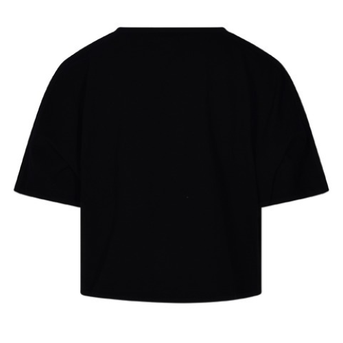 T-SHIRT NERA CON STRASS MARCELLIS DA 6 A 14 ANNI