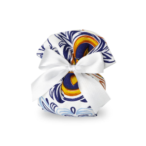 SACCHETTO BOMBONIERA IN COTONE MAIOLICA
