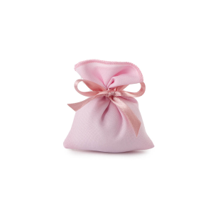 SACCHETTO BURLINGTON COTONE ROSA/AZZURRO 