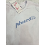 TSHIRT RAGAZZA PHARD COLORE BIANCO DA 8 A 16 ANNI