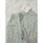 PANTALONE LUNGO IN COTONE EMC VERDE PASTELLO DA 6 MESI A 5 ANNI