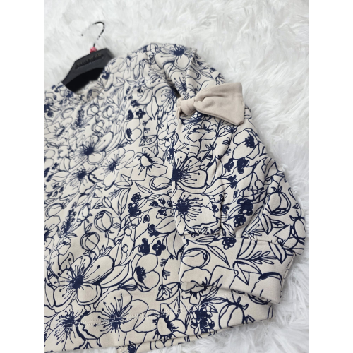 MAGLIA EMC BIMBA DA 3 A 8 ANNI BEIGE E BLU