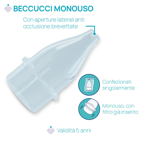 RICAMBI PER ASPIRATORE NASALE CHICCO