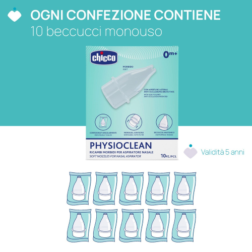 RICAMBI PER ASPIRATORE NASALE CHICCO