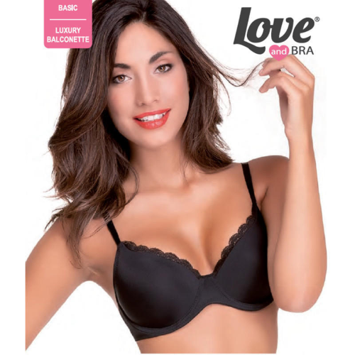 REGGISENO BALCONCINO CON BORDINO IN PIZZO COPPA B  ART. ILARIA LOVE AND BRA